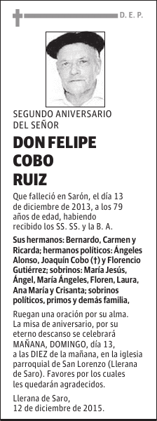 Felipe Cobo Ruiz