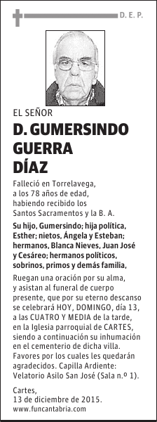 Gumersindo Guerra Díaz