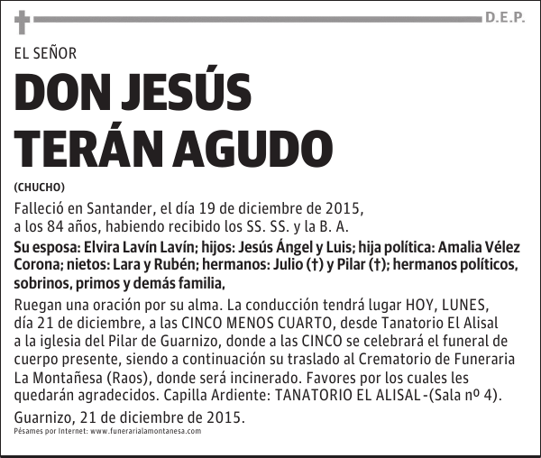 JesÃºs TerÃ¡n Agudo