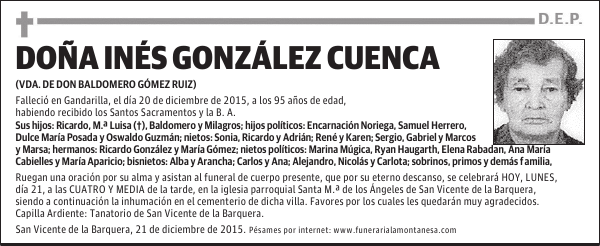 INÃ‰S GONZÃLEZ CUENCA