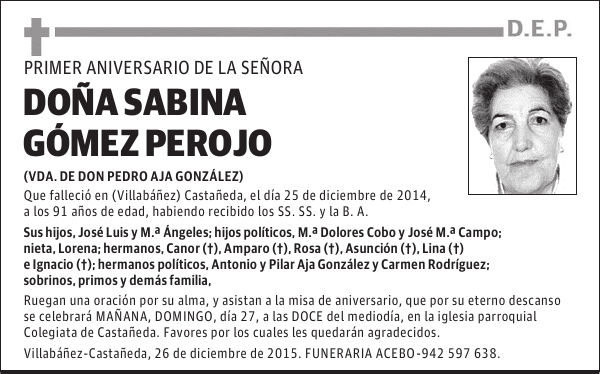 Sabina GÃ³mez Perojo