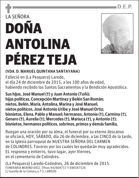 Antolina PÃ©rez Teja