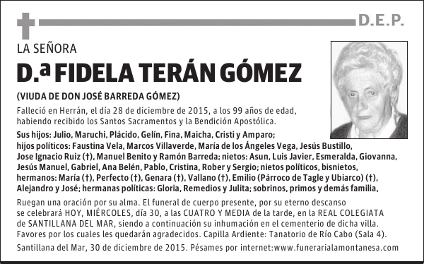 Fidela Terán Gómez