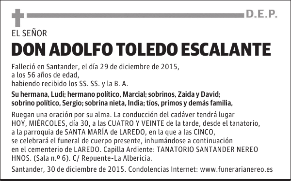 Adolfo Toledo Escalante