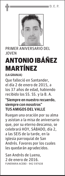 ANTONIO IBAÑEZ MARTINEZ