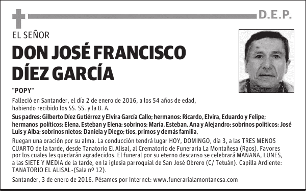 José Francisco Díez García