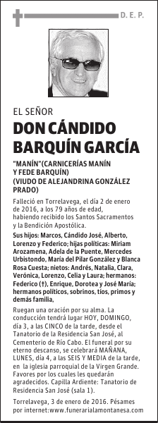 Cándido Barquín García