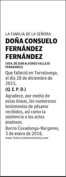 Consuelo Fernández Fernández