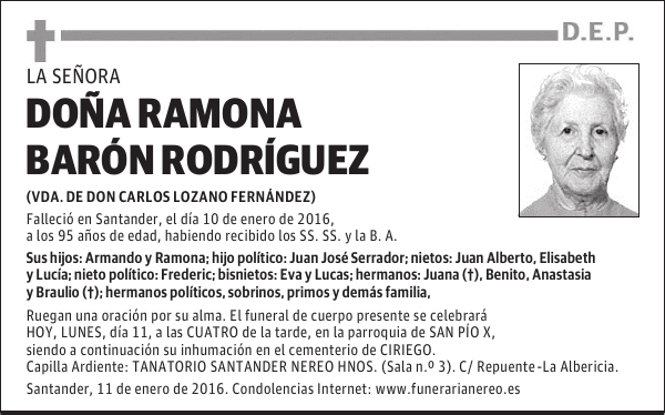 Ramona Barón Rodríguez
