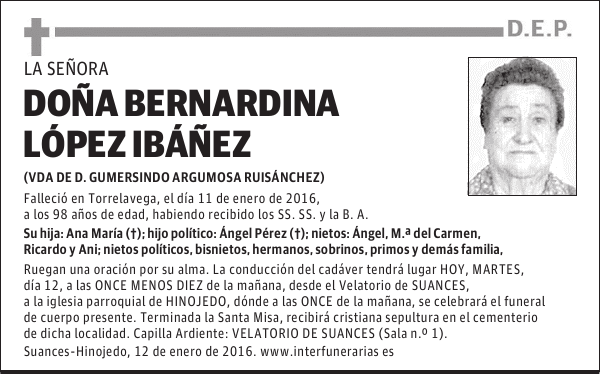 Bernardina López Ibáñez