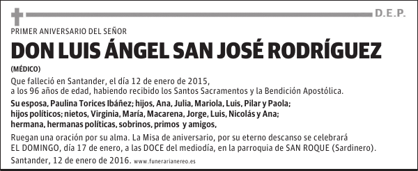 Luis Angel San José Rodríguez