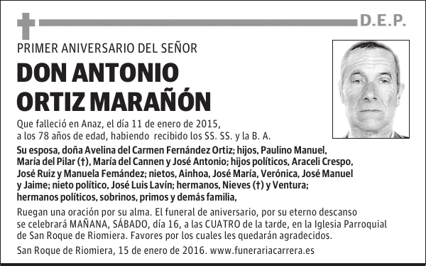 Antonio Ortiz Marañón