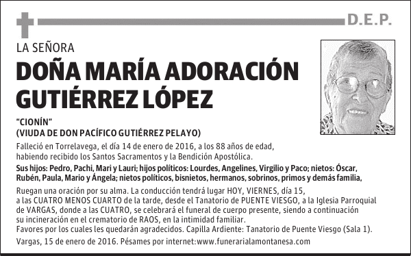 María Adoración Gutiérrez López