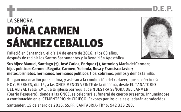 Carmen Sánchez Ceballos