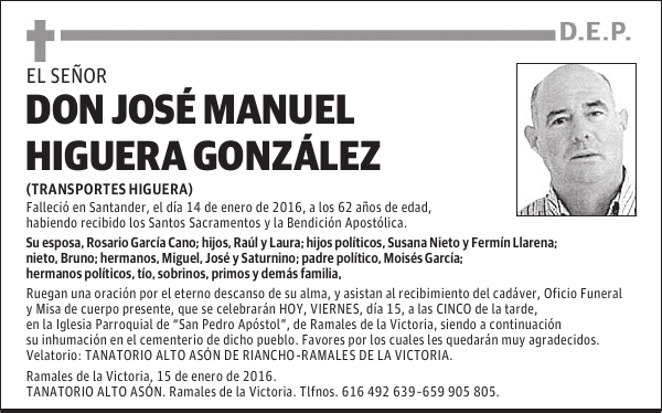 José Manuel Higuera González 1