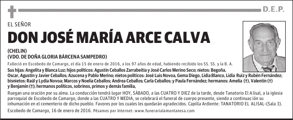 Jose María Arce Calva