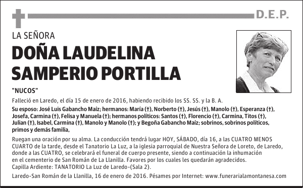 Laudelina Samperio Portilla