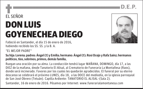 Luis Goyenechea Diego