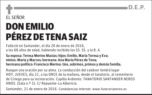 Emilio Pérez Saiz