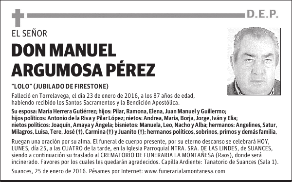 Manuel Argumosa Pérez