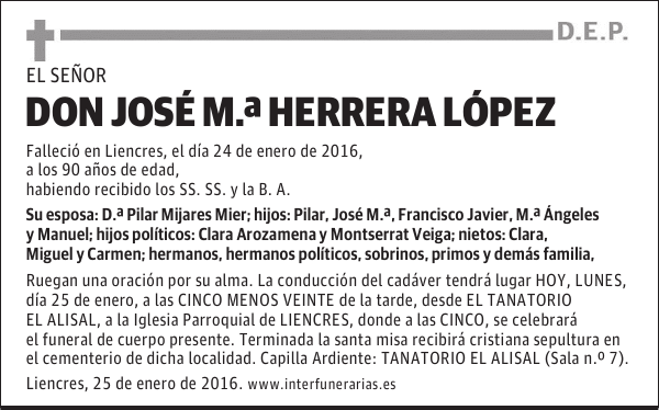 José M.ª Herrera López