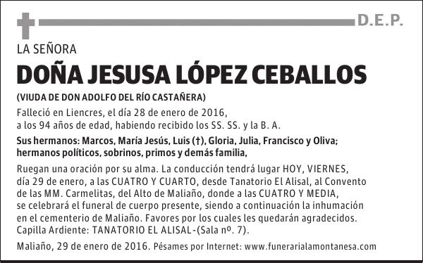 Jesusa López Ceballos