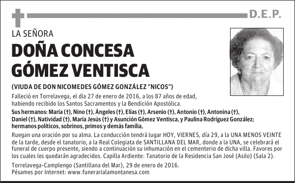 Concesa Gómez Ventisca