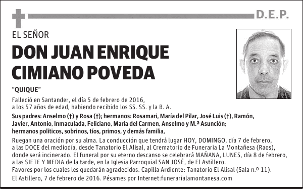 Juan Enrique Cimiano Poveda