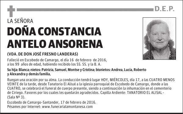 Constancia Antelo Ansorena