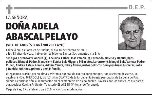 Adela Abascal Pelayo