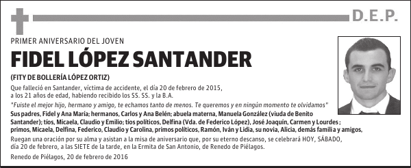 Fidel Lopez Santander