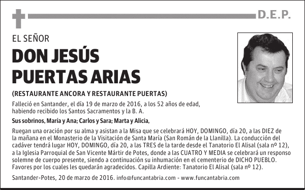 DON JESÚS PUERTAS ARIAS