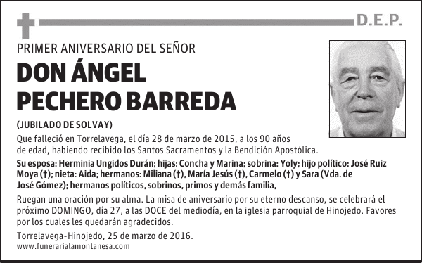 Don Ángel Pechero Barreda