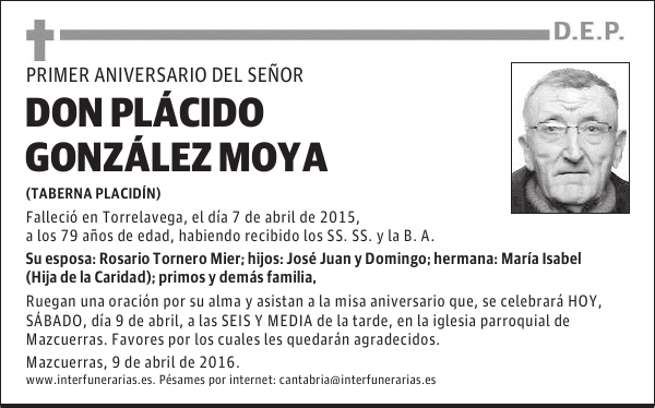 Placido Gonzalez Moya