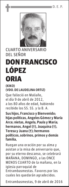 Francisco Lopez Oria