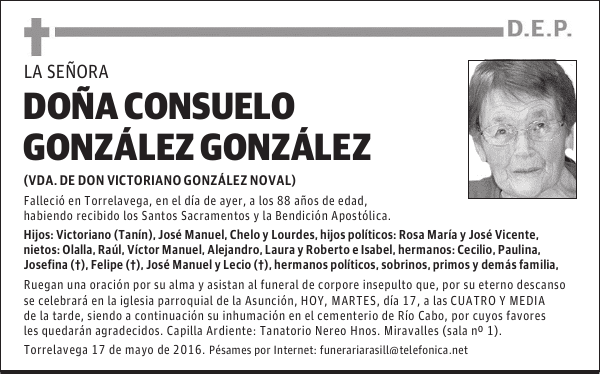 Doña Consuelo González González