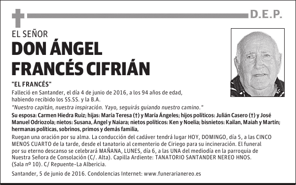 DON ÁNGEL FRANCÉS CIFRIÁN