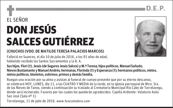 Don Jesús Salces Gutiérrez