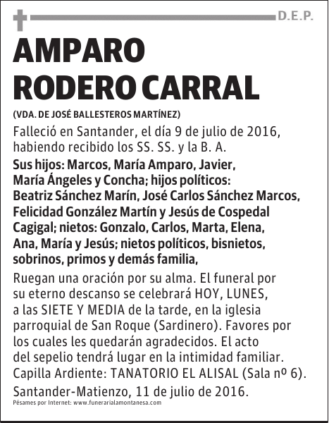 Amparo Rodero Carral