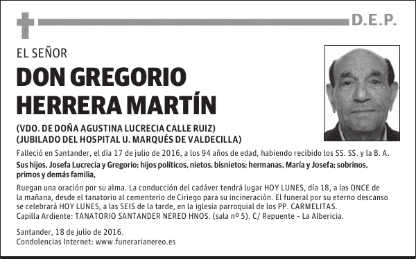 DON GREGORIO HERRERA MARTÍN