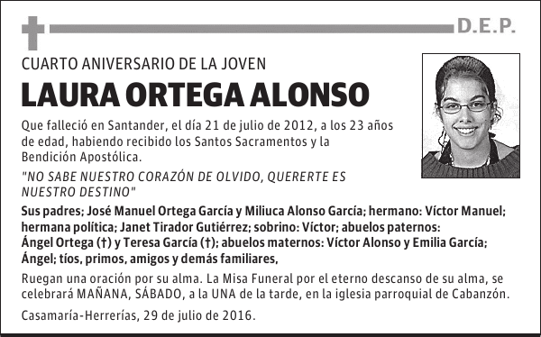 LAURA ORTEGA ALONSO