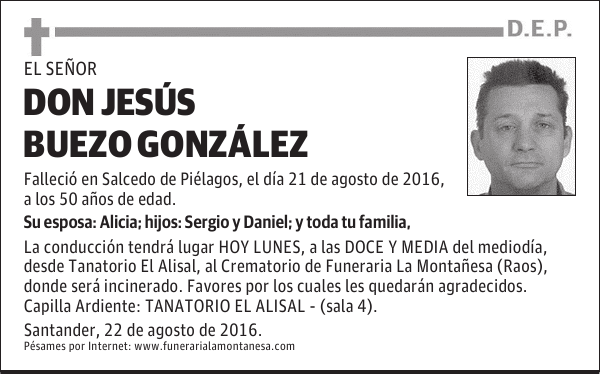 DON JESÚS BUEZO GONZÁLEZ