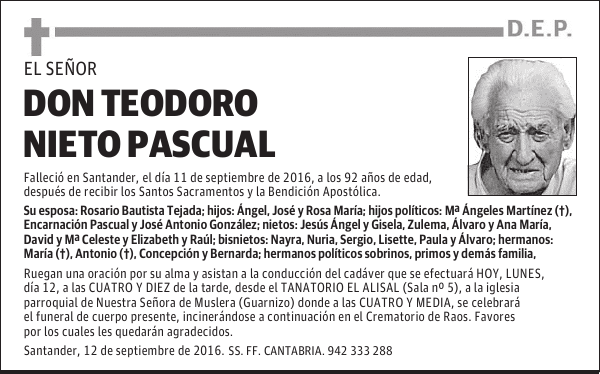 DON TEODORO NIETO PASCUAL