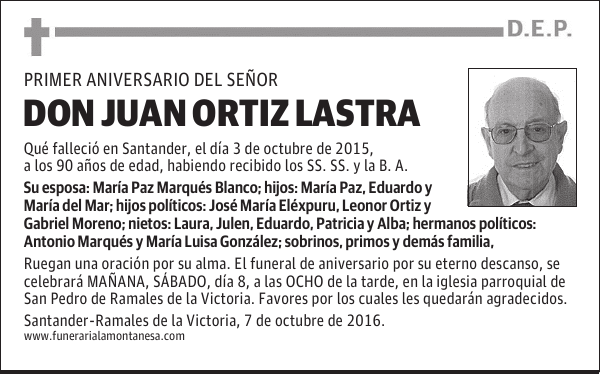 Don Juan Ortiz Lastra