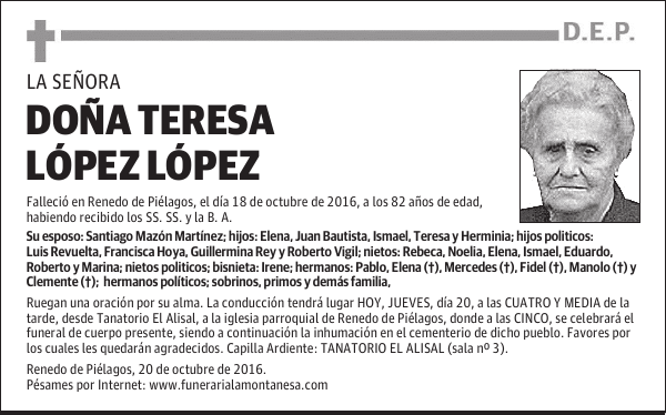 Doña Teresa López López