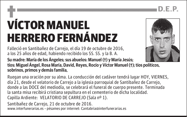 VICTOR MANUEL HERRERO FERNÁNDEZ