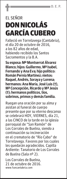 DON NICOLÁS GARCÍA CUBERO
