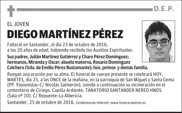 DIEGO MARTINEZ PEREZ