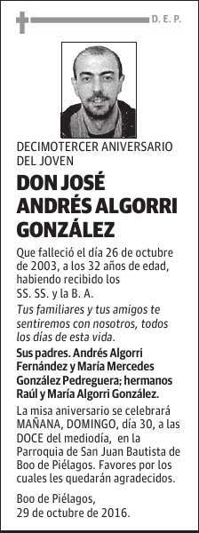 DON JOSÉ ANDRÉS ALGORRI GONZÁLEZ