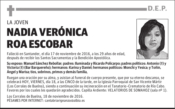 NADIA VERÓNICA ROA ESCOBAR